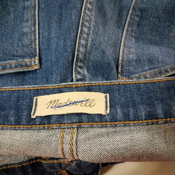 Madewell Relaxed Fit Denim Jeans Size 35 - Picture 7 of 9